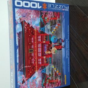 1000 piece puzzle - Spring Sakura